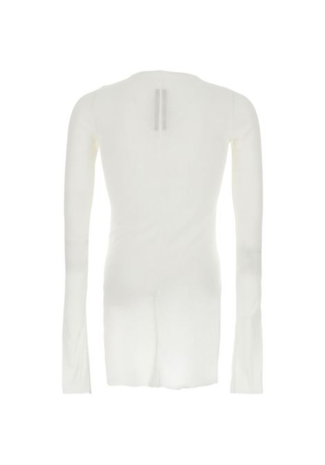 rib ls t tee man white RICK OWENS | RU01F2250 RC11